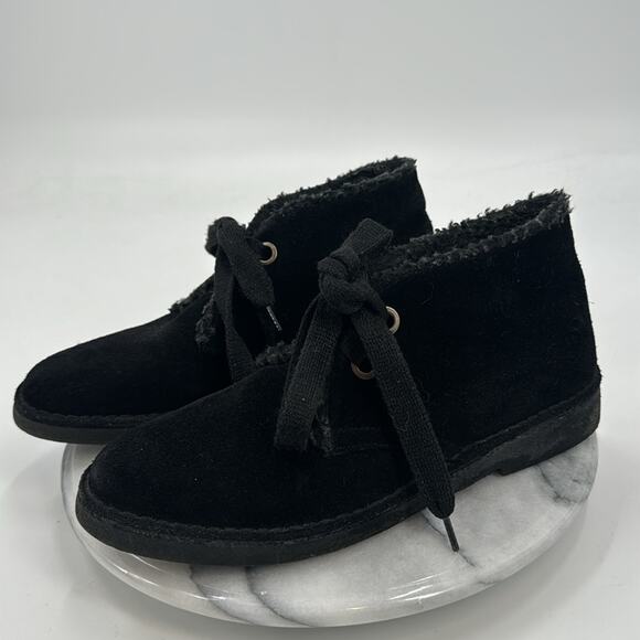 Eric Michael black suede made in Spain ankle boots - Picture 2 of 8